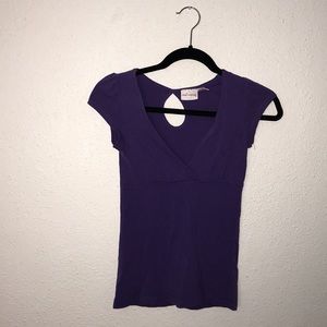 Purple shirt